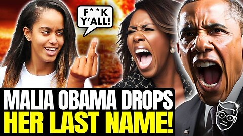 SHOCK: Obama's Daughter DROPS Her Last Name - Why!? | The View Hosts MELT DOWN Over Malia Criticism