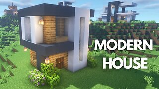 How to build a Modern House in Minecraft