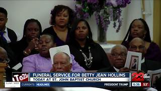 Funeral Service for Betty Jean Hollins