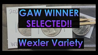 GAW winner selected! Wexler Variety Video