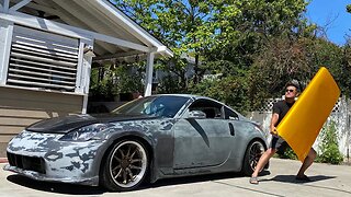 350Z Gets The GOLDEN TOUCH...Turning Primer Into Carbon and Gold