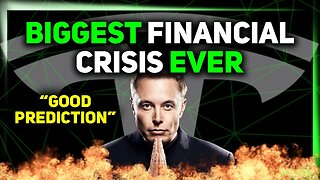 Elon Warns of Biggest Financial Crisis Ever / Gigapress Arrives In Austin ⚡️