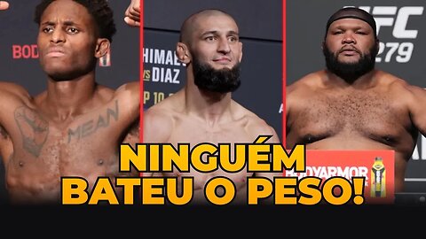 EVENTO EM RISCO! - CHIMAEV NÃO BATE O PESO PARA O UFC 279