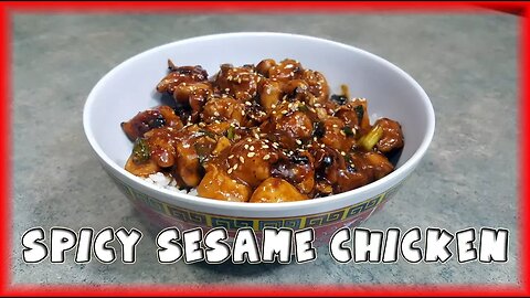 Spicy Sesame Chicken | Cosori Pressure Cooker