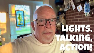 CINCINNATI DAD: The Daily Dave: Lights, Walking, Talking, Action!