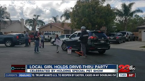 Dog Drive-thru birthday