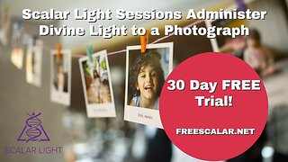 Scalar Light Sessions Administer Divine Light to a Photograph