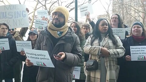 The Rally/Press Conference For Housing Tell Our leaders in Albany:New York Needs a Housing