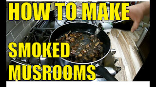 How to Make Smoked Mushrooms - DELICIOUS - BurqueñoBQ