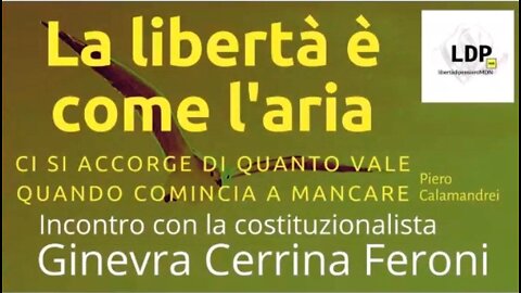 La libertà è come l'aria... Ginevra Cerrina Feroni