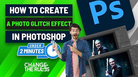 How To Create A Photo Glitch Effect In Photoshop