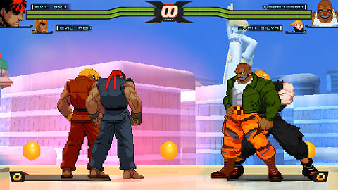 MUGEN - CVS Evil Ryu & CVS Evil Ken vs. Tigre Negro & Dyan Silva - Download