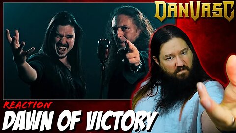 VIKING REACTS | DAN VASC - "Dawn of Victory" (ft Fabio Lione)