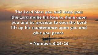 Bible verses - Numbers 6:24-26 #god #quotes #jesus #bible