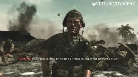 Little Resistance | Call Of Duty 5 World At War 1 4K | Sullivan"s Death