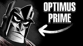 Drawing Optimus Prime - Caricature