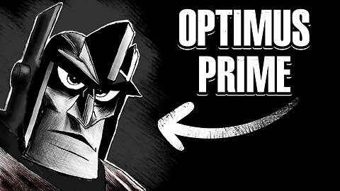 Drawing Optimus Prime - Caricature