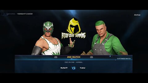 WWE2K23 AWF Week 5 Wufler77 VS Traktor