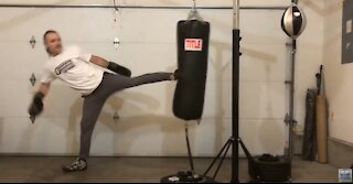 Heavy bag workout 13