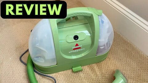 Bissell Little Green Carpet Cleaner Review & Demonstration