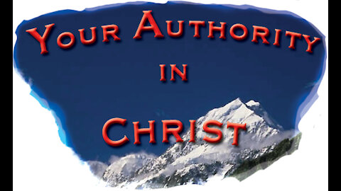 Your Authority in Christ-Session 1