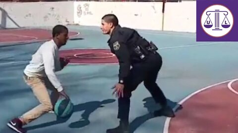 Police Officer parent ATTACKS other kids for disrupting his kid's game