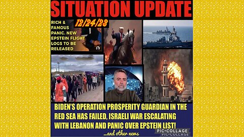 SITUATION UPDATE 12/24/23- Delta Airlines Transporting Illegals,Operation Prosperity Guardian Failed