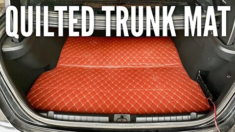 Quilted Luxury Trunk Mat for Maserati Ghibli Review