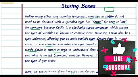 Kotlin In Urdu - Introduction To Kotlin Programming Language In (Urdu / Hindi) - Lesson 5