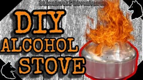 DIY alcohol stove