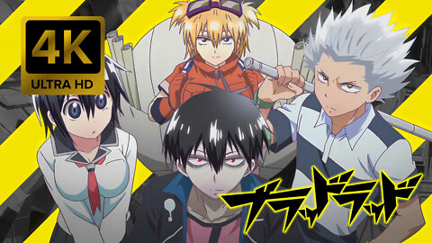 Blood Lad Opening |Creditless| [4K 60FPS Remastered]