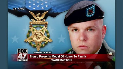 Trump awards posthumous Medal of Honor to Staff Sgt. Travis Atkins