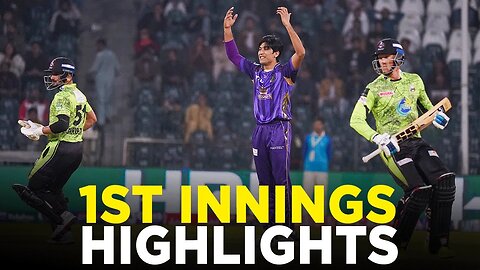 HBL PSL 9 | Match 4 | 1st Innings Highlights | Lahore Qalandars vs Quetta Gladiators