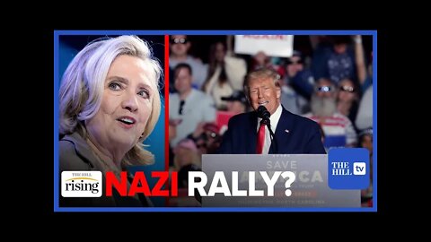Hillary Clinton Compares Trump Rally To HITLER RALLY, Suggests Nazi Salute - Katie & Robby React