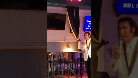 Elvis is back singing karaoke again