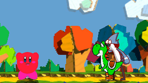 MUGEN - Kirby & Danny Phantom vs. Yoshi & Mordecai - Download