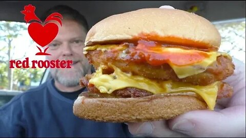 Red Rooster Double Parmi Burger Review