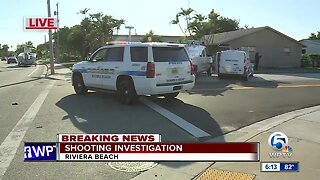 Shooting investigation in Riviera Beach