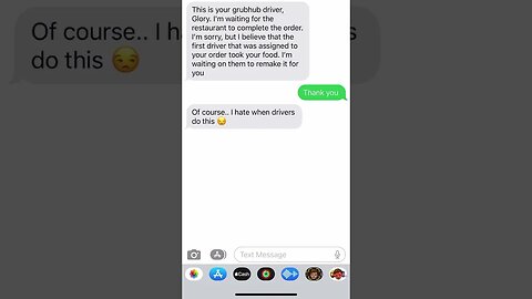 I question why we have to tip first? Obviously the dasher who text me did nothing wrong #doordash