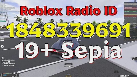 Sepia Roblox Radio Codes/IDs