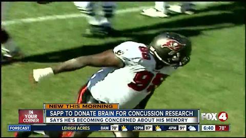 Warren Sapp to donate brain for medical research