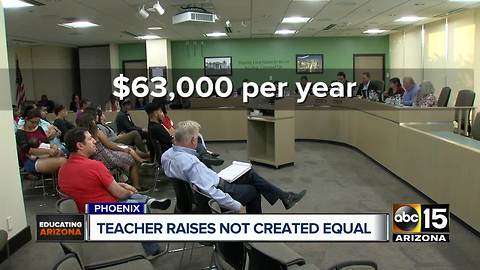 Phoenix Union High School district holds meeting on teacher raises