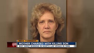 Mother charged with killing son in decades old cold case