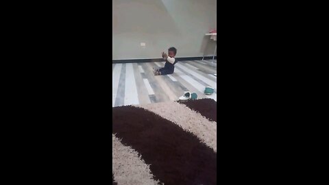 First time my son is walking