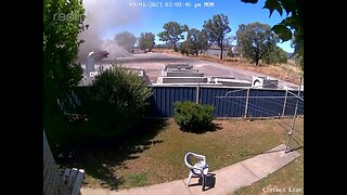 Wind gust back yard