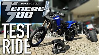 Tenere World Raid Test Ride