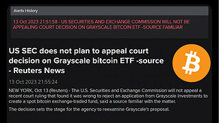 SEC lets deadline pass to appeal Grayscale decision and can no longer deny Bitcoin Spot ETFs! 🪙🐂