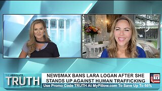 LARA LOGAN RESPONDS TO NEWSMAX AFTER THEY BAN HER FROM THE NETWORK