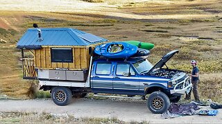 MASSIVE Truck Camper Cabin BREAKS DOWN in the Middle of Nowhere