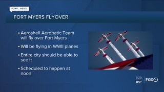 Fort Myers flyover scheduled for tomorrow